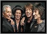Ron Wood, The Rolling Stones, Grafika, Mick Jagger, Keith Richards, Zespół rockowy, Mężczyźni, Charlie Watts
